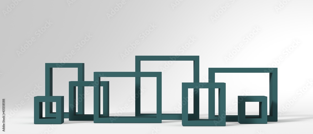 Abstract background minimal style for product branding. Mock up scene and empty space. 3d render