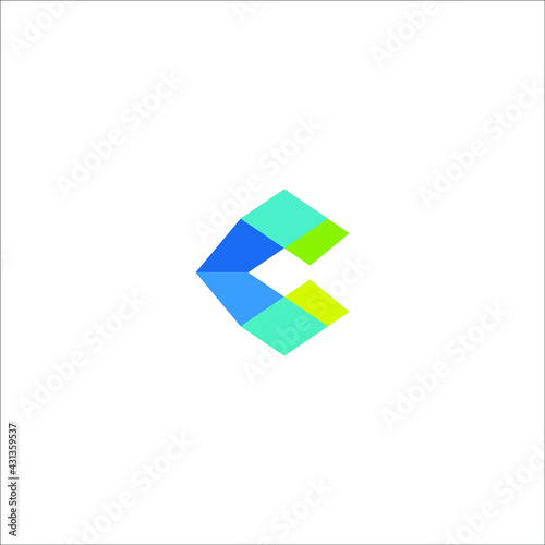 Free Download letter C logo design vector - GFXLoad