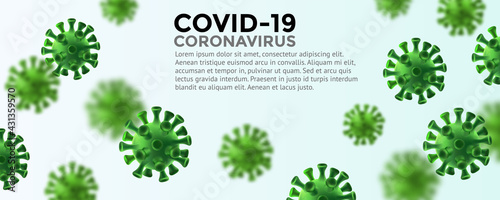 vector illustration covid-19 virus novel coronavirus 2019-nCoV. virus cell microbe. coronavirus outbreak concept. covid coronavirus infection.