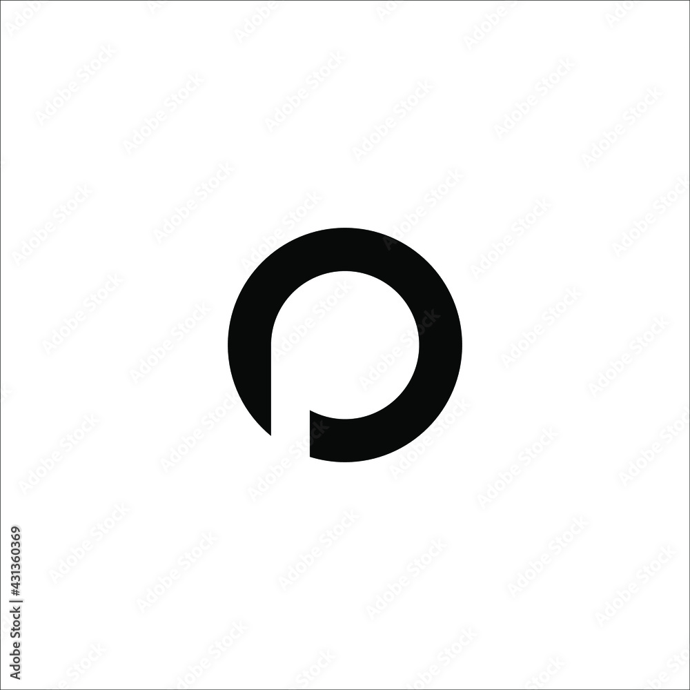 letter P logo design vector letter P logo design vector
