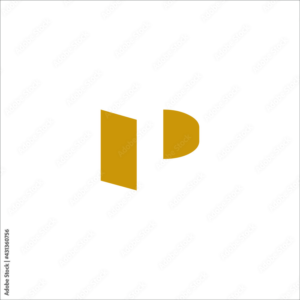 letter P logo design vector letter P logo design vector