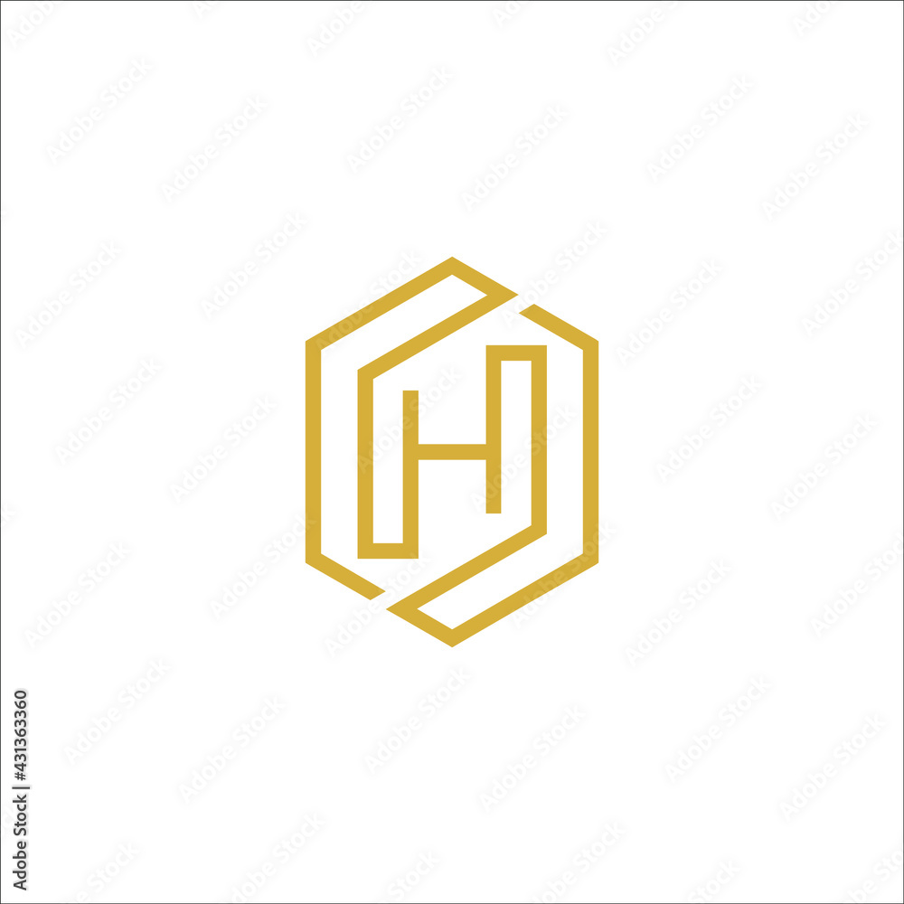 letter H logo design vector letter H logo design vector