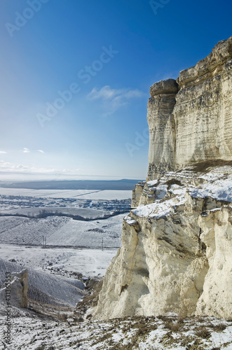 White hills in Crimea