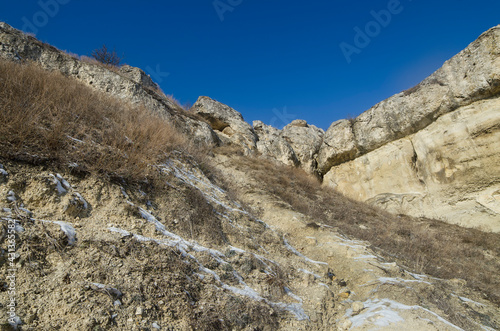 White hills in Crimea