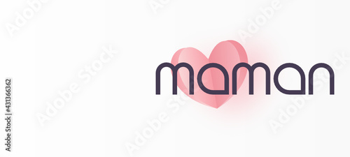 Joyeuse Fête des mères - bonne fête maman  - Fête des mères - je t'aime - maman