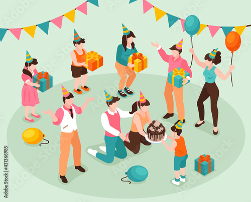 Birthday Congratulation Concept