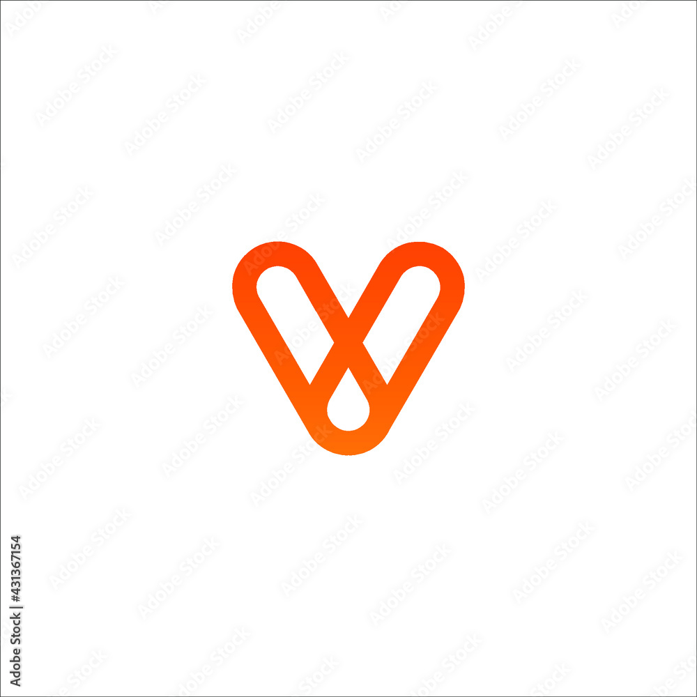 letter V logo design vector letter V logo design vector