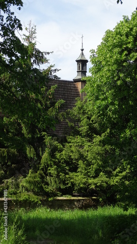 zabytkowy Kościół w Sękowej, Szlak Architektury Drewnianej w Małopolsce, zabytki sakralne w Polsce, photo