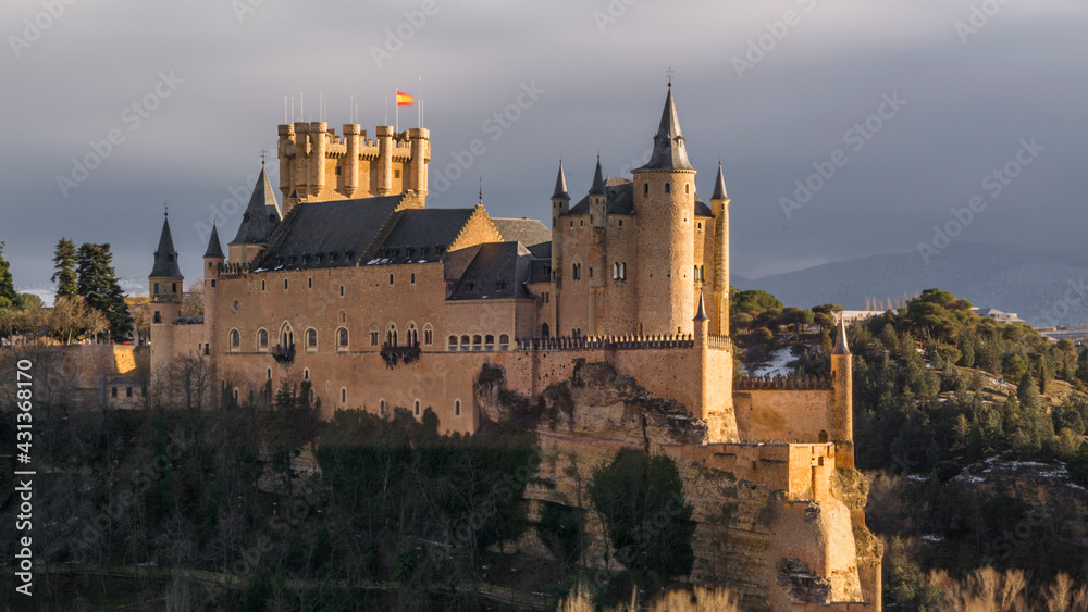 Alcázar de Segovia lateral