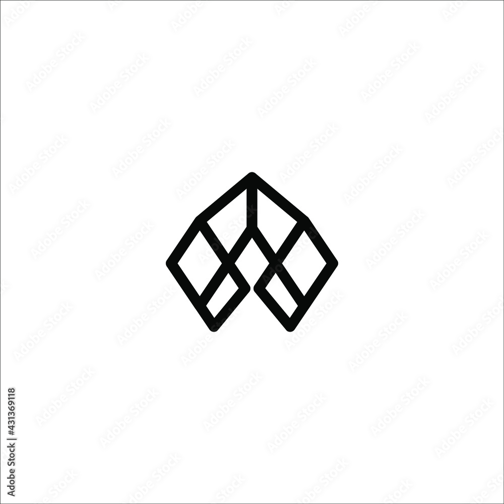 letter initial A logo design vector letter initial A logo design vector