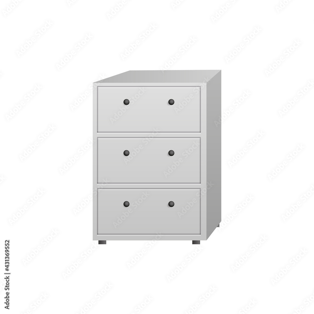 Chest Of Drawers Illustration Chest Of Drawers Illustration