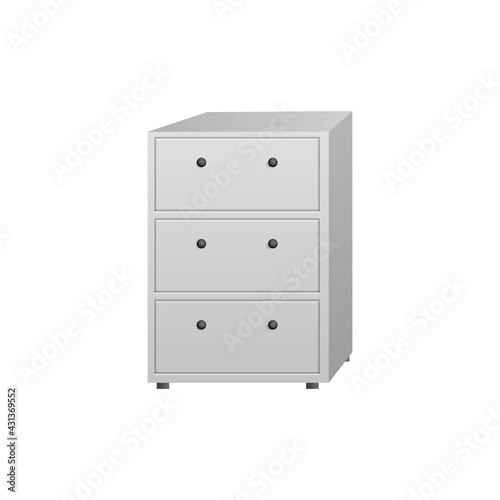 Chest Of Drawers Illustration