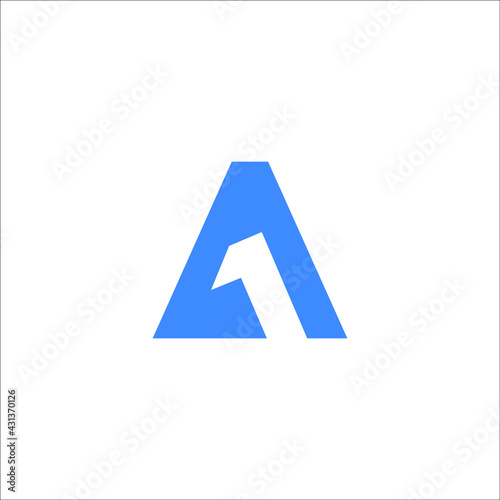 Free Download letter A1 logo design vector - GFXLoad