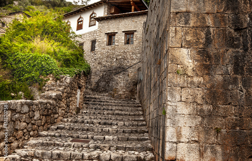 Pocitelj  is historic town and an open city-museum in Bosnia and Herzegovina photo