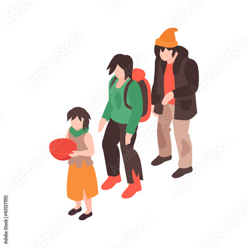 Needy People Queue Composition