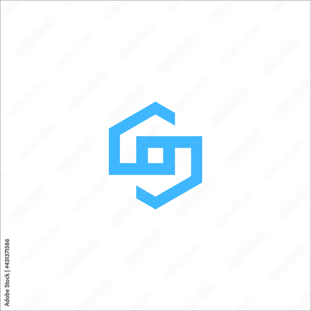 letter S logo design vector