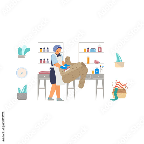 Dry Cleaner Illustration