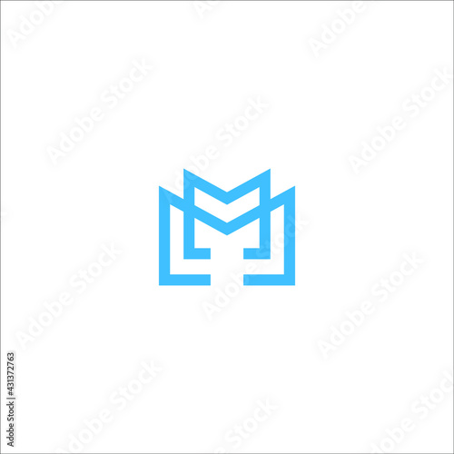 letter M logo design