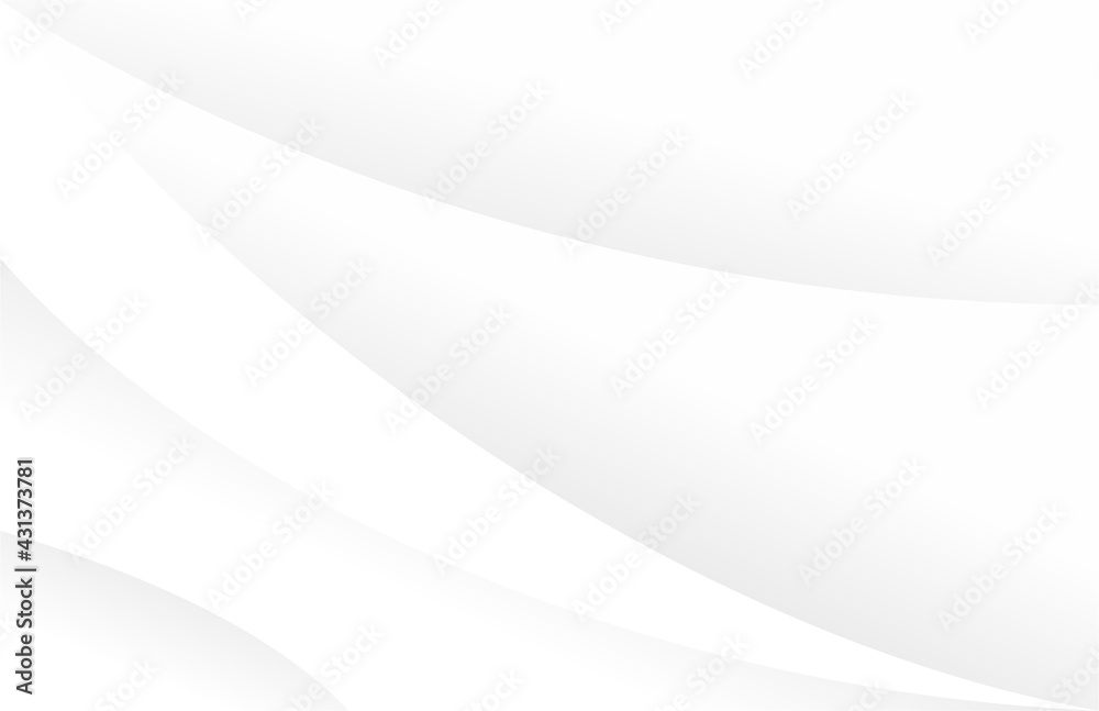 Minimalist Clean Wavy White Background Design Vector Minimalist Clean Wavy White Background Design Vector