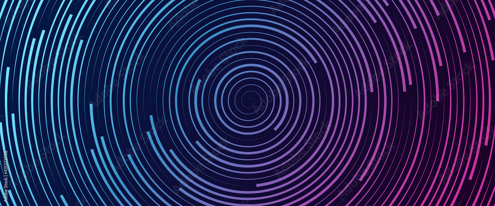 Abstract color background with lines in spiral. Abstract color background with lines in spiral.
