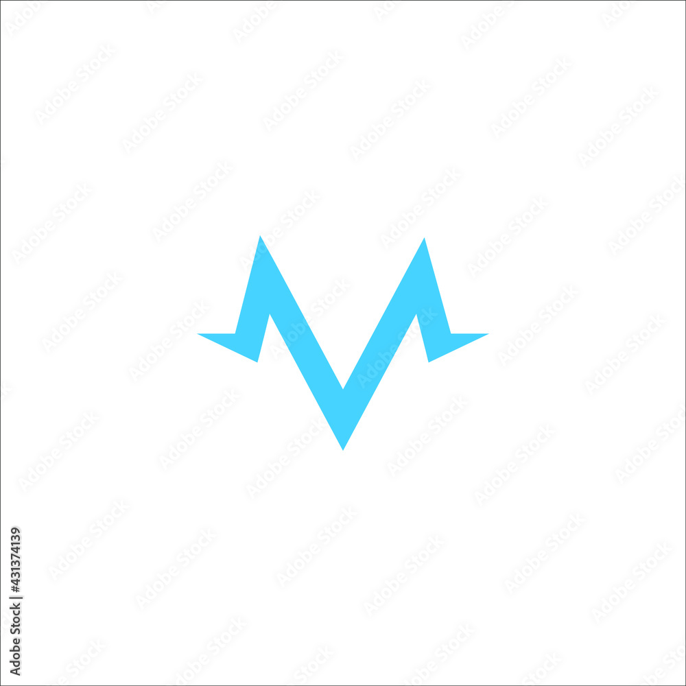m logo design vector sign m logo design vector sign