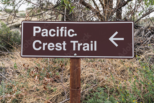 Sign leading to the famous ...