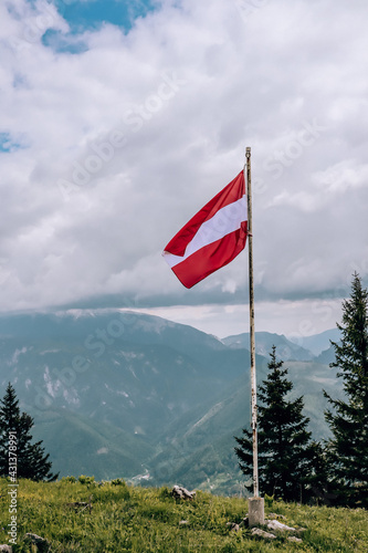 Austrian Flag Mountain