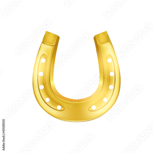 Golden Horse Shoe Composition
