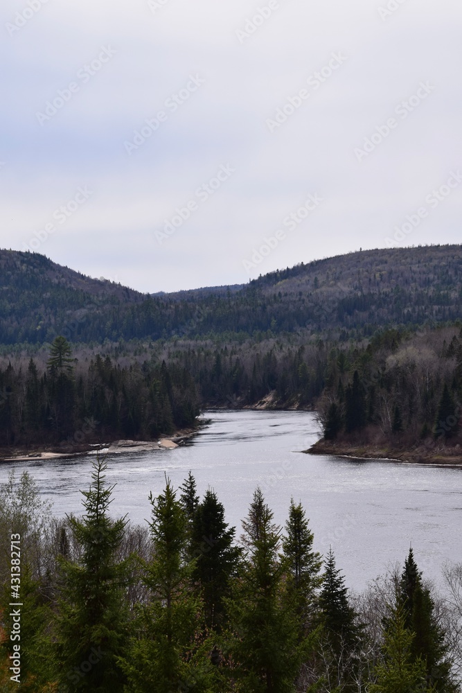St-Maurice river in southern Quebec St-Maurice river in southern Quebec