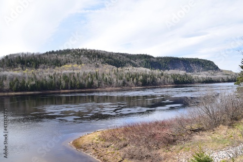 St-Maurice river in southern Quebec 