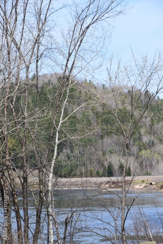 St-Maurice river in southern Quebec 