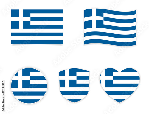 Greece national flag icon