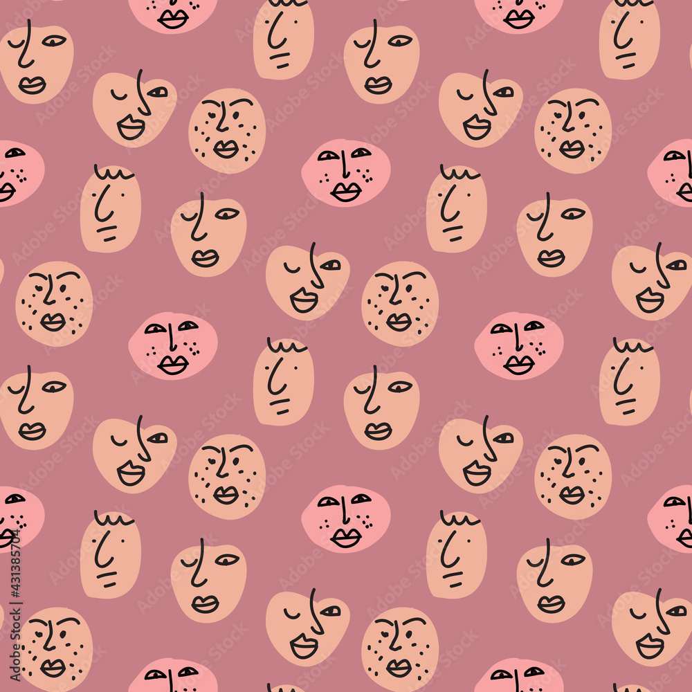 Face emotion pattern 5 Face emotion pattern 5
