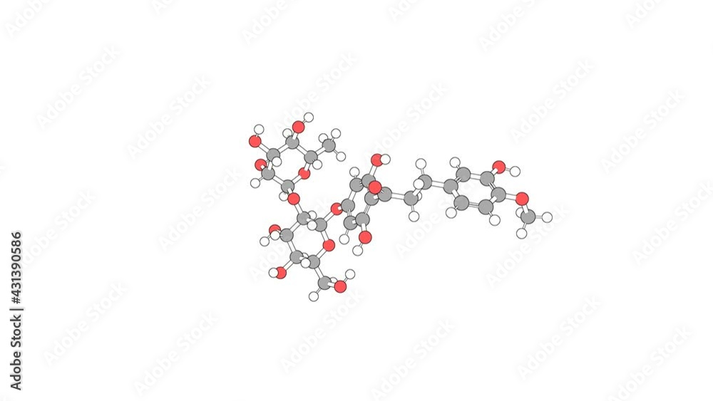 360º realistic 3D view of Neohesperidin Dihydrochalcone as a seamless loop over a white opaque background with alpha mask. Also called nhdc and neohesperidin dc. 360º realistic 3D view of Neohesperidin Dihydrochalcone as a seamless loop over a white opaque background with alpha mask. Also called nhdc and neohesperidin dc.