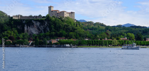 Arona . Maggiore Lake. Italian Lake District