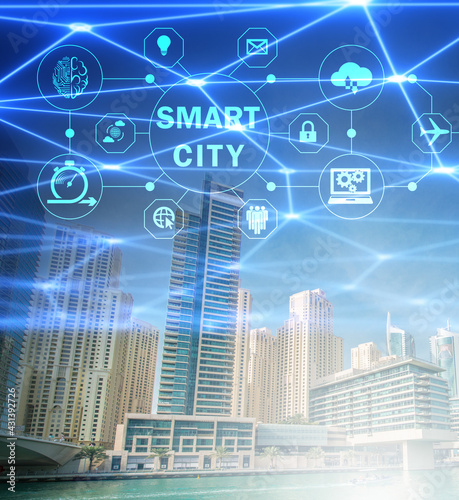 Concept of smart city and internet of things