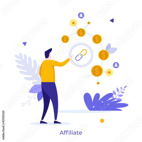 Abstract Character Concept. Vector