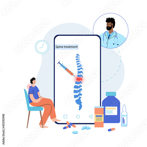 Spine joint injection