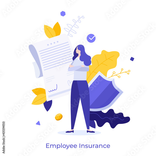 Abstract Character Concept. Vector