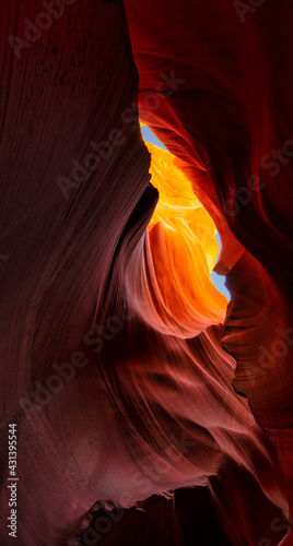 Antelope Canyon Arizona USA - abstract background. Travel concept.