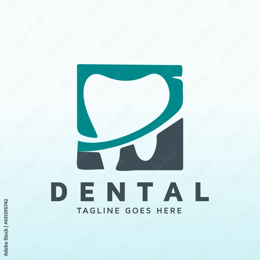 Dental Solutions vector logo design idea Dental Solutions vector logo design idea
