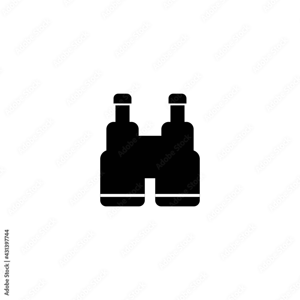 binoculars icon logo vector binoculars icon logo vector
