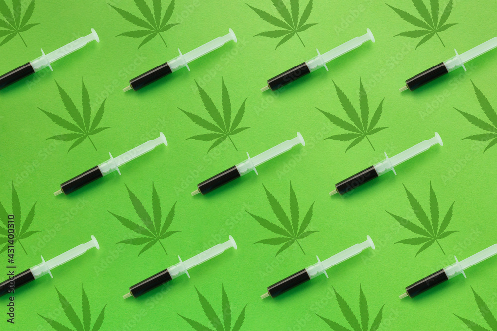 Cannabis Oil in a Syringe Cannabis Oil in a Syringe