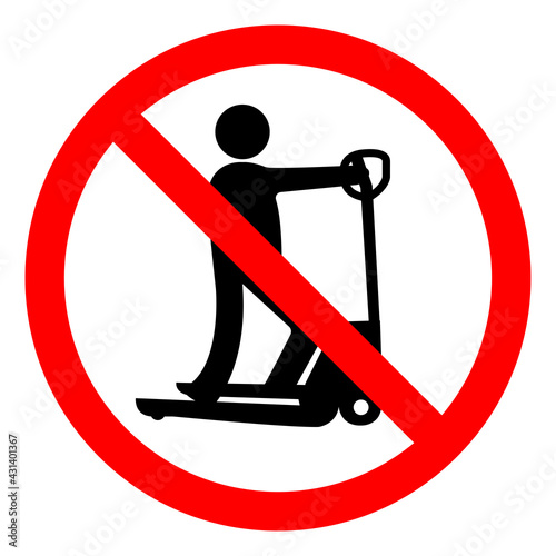 Do not play with scooters