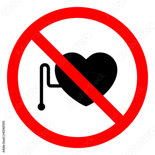 Magnetic Fields Located In This Area Can Be Harmful To Pacemakers