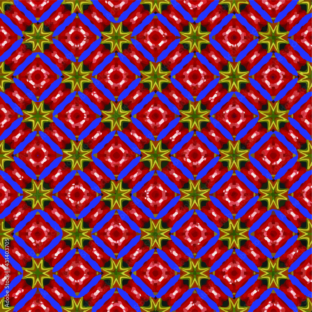 Christmas seamless vector pattern. Great for wrapping paper and wallpaper. Abstract Christmas seamless vector pattern. Great for wrapping paper and wallpaper. Abstract