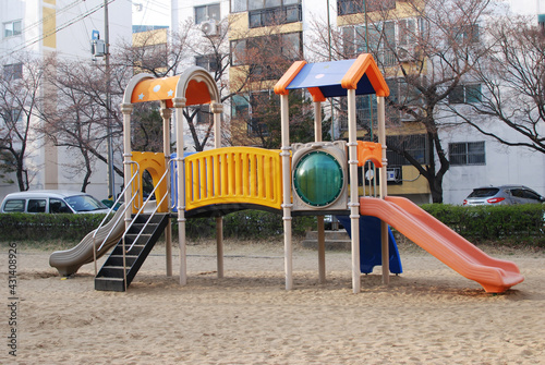 Fun and fun children's playground