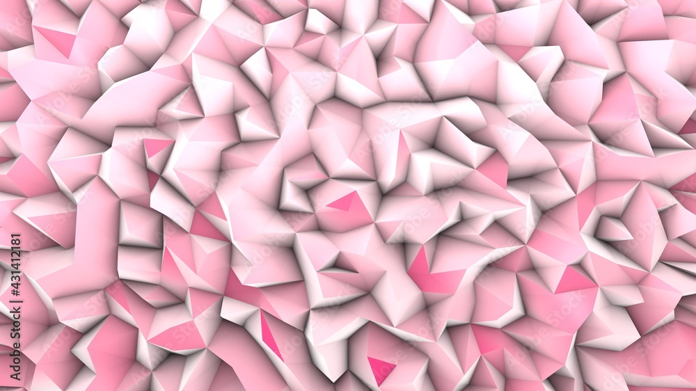 Diseño abstracto con polígonos.  Ilustración colorida con degradados. Fondo geométrico, recurso grafico.   