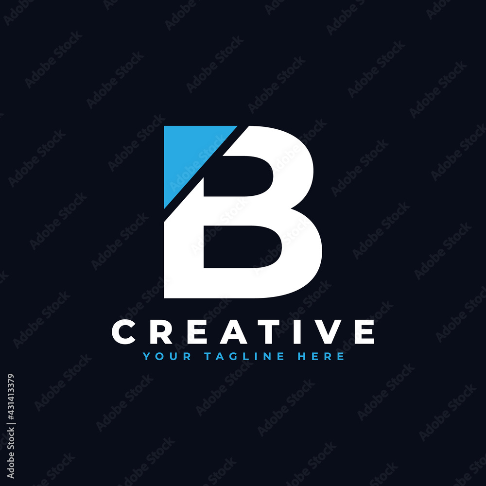 Letter B Tech Logo. Design Vector Illustration Modern Monogram Icon. Letter B Tech Logo. Design Vector Illustration Modern Monogram Icon.