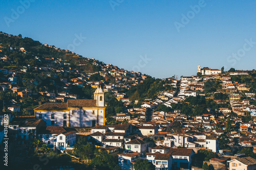 view of the Ouro Preto, Minas Gerais - Brasil